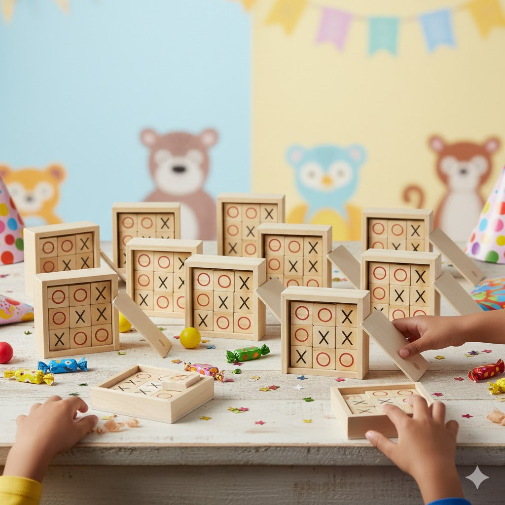 TRES EN RAYA INFANTIL 10PIEZAS